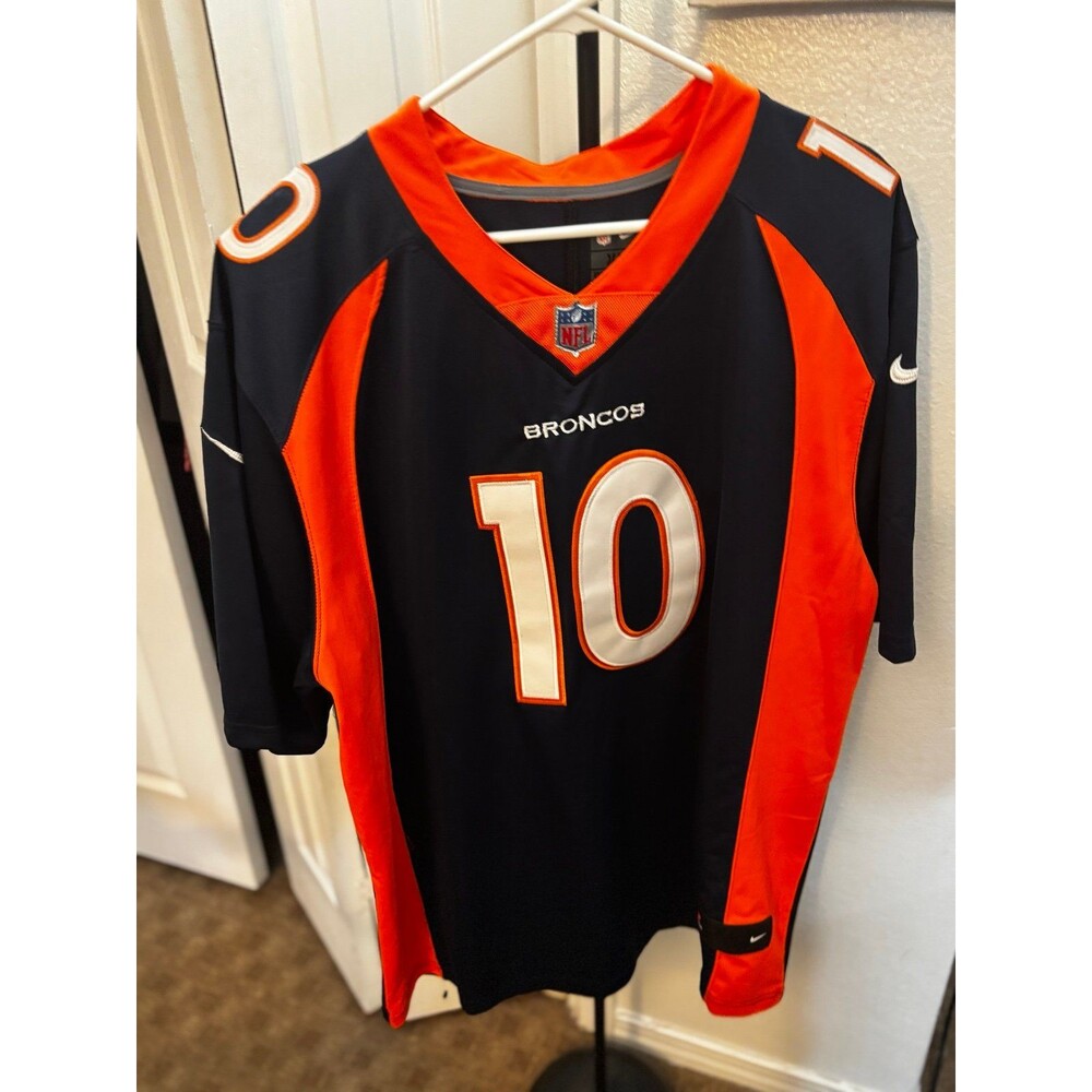 Authentic Nike Denver Broncos #10 Jerry Jeudy NFL Football Jersey